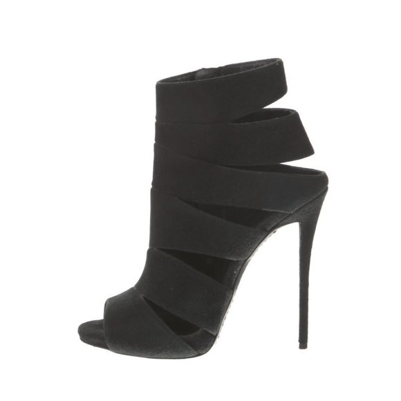 Giuseppe Zanotti  Suede Ankle Boot Black Size 7EU - Picture 1 of 4